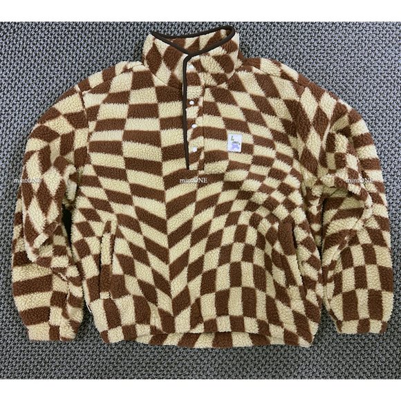 NEW OBEY wavy pop over jacket size S - Picture 4 of 4